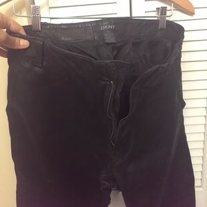 DKNY leather pants